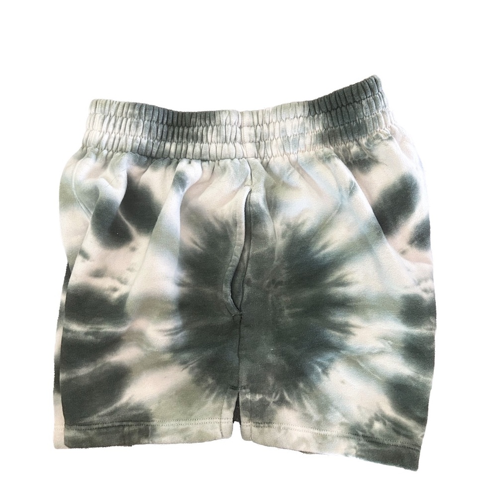 Abercrombie & Fitch Soft AF Collection Green Tie-Dye Athletic Shorts Size XS